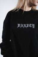 Sword print long-sleeve T-shirt