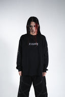 Sword print long-sleeve T-shirt