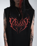 Tribal logo oversized sleeveless