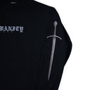 Sword print long-sleeve T-shirt